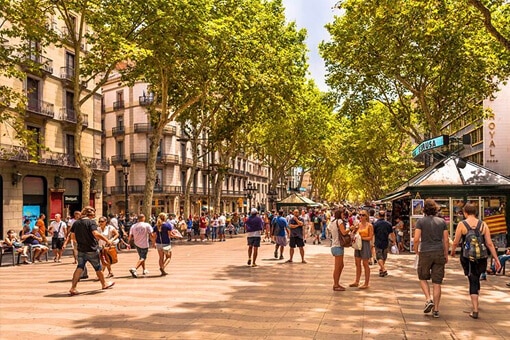 qué ver en Barcelona en dos días: la rambla